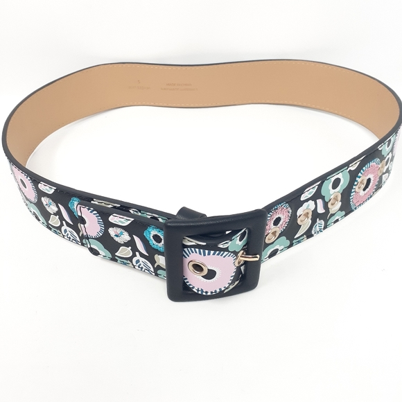 Libby EDELMAN Floral Belt NWOT - Picture 4 of 5
